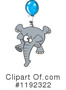 Elephant Clipart #1192322 by toonaday