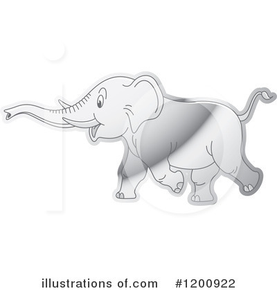 Royalty-Free (RF) Elephant Clipart Illustration by Lal Perera - Stock Sample #1200922