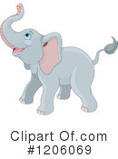 Elephant Clipart #1206069 by Pushkin