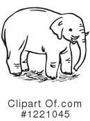 Elephant Clipart #1221045 by Picsburg