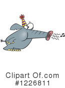 Elephant Clipart #1226811 by toonaday