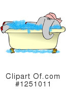 Elephant Clipart #1251011 by djart
