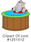 Elephant Clipart #1251012 by djart