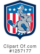 Elephant Clipart #1257177 by patrimonio