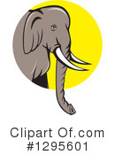 Elephant Clipart #1295601 by patrimonio