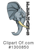 Elephant Clipart #1300850 by AtStockIllustration