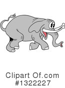 Elephant Clipart #1322227 by LaffToon
