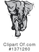 Elephant Clipart #1371260 by patrimonio