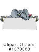 Elephant Clipart #1373363 by AtStockIllustration