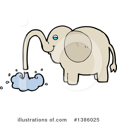 Elephant Clipart #1386025 by lineartestpilot