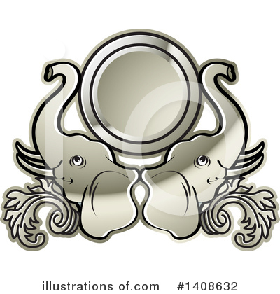Label Clipart #1408632 by Lal Perera