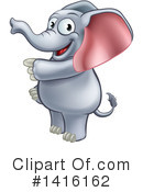 Elephant Clipart #1416162 by AtStockIllustration