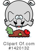 Elephant Clipart #1420132 by Cory Thoman