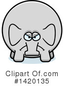 Elephant Clipart #1420135 by Cory Thoman