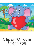 Elephant Clipart #1441758 by visekart
