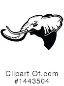 Elephant Clipart #1443504 by Vector Tradition SM