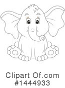 Elephant Clipart #1444933 by Alex Bannykh