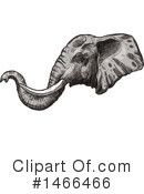 Elephant Clipart #1466466 by Vector Tradition SM