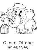 Elephant Clipart #1481946 by visekart