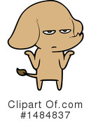 Elephant Clipart #1484837 by lineartestpilot