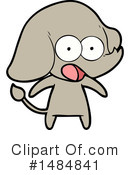 Elephant Clipart #1484841 by lineartestpilot