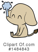 Elephant Clipart #1484843 by lineartestpilot