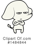 Elephant Clipart #1484844 by lineartestpilot
