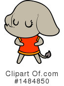 Elephant Clipart #1484850 by lineartestpilot