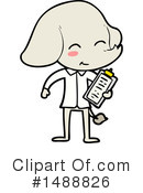 Elephant Clipart #1488826 by lineartestpilot