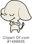 Elephant Clipart #1488835 by lineartestpilot