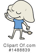 Elephant Clipart #1488839 by lineartestpilot