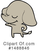 Elephant Clipart #1488846 by lineartestpilot