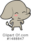 Elephant Clipart #1488847 by lineartestpilot