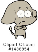 Elephant Clipart #1488854 by lineartestpilot