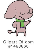 Elephant Clipart #1488860 by lineartestpilot