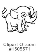 Elephant Clipart #1505571 by AtStockIllustration