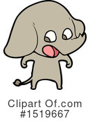 Elephant Clipart #1519667 by lineartestpilot