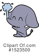 Elephant Clipart #1523500 by lineartestpilot