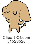 Elephant Clipart #1523520 by lineartestpilot