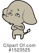 Elephant Clipart #1523525 by lineartestpilot