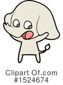 Elephant Clipart #1524674 by lineartestpilot