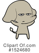 Elephant Clipart #1524680 by lineartestpilot