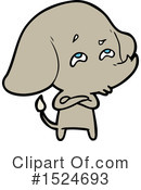 Elephant Clipart #1524693 by lineartestpilot