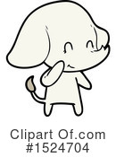 Elephant Clipart #1524704 by lineartestpilot