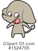 Elephant Clipart #1524705 by lineartestpilot
