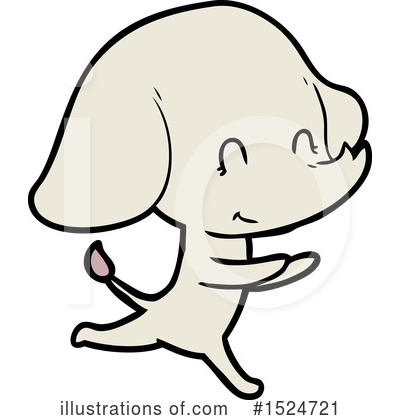 Royalty-Free (RF) Elephant Clipart Illustration by lineartestpilot - Stock Sample #1524721