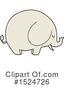 Elephant Clipart #1524726 by lineartestpilot