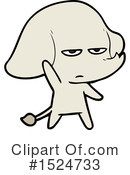Elephant Clipart #1524733 by lineartestpilot
