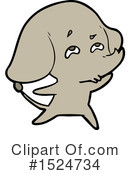 Elephant Clipart #1524734 by lineartestpilot