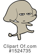 Elephant Clipart #1524735 by lineartestpilot